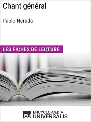cover image of Chant général de Pablo Neruda
